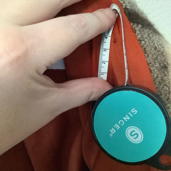 Vintage 1960's  Wool Mohair Button Up Flannel Coat - Picture 11 of 15